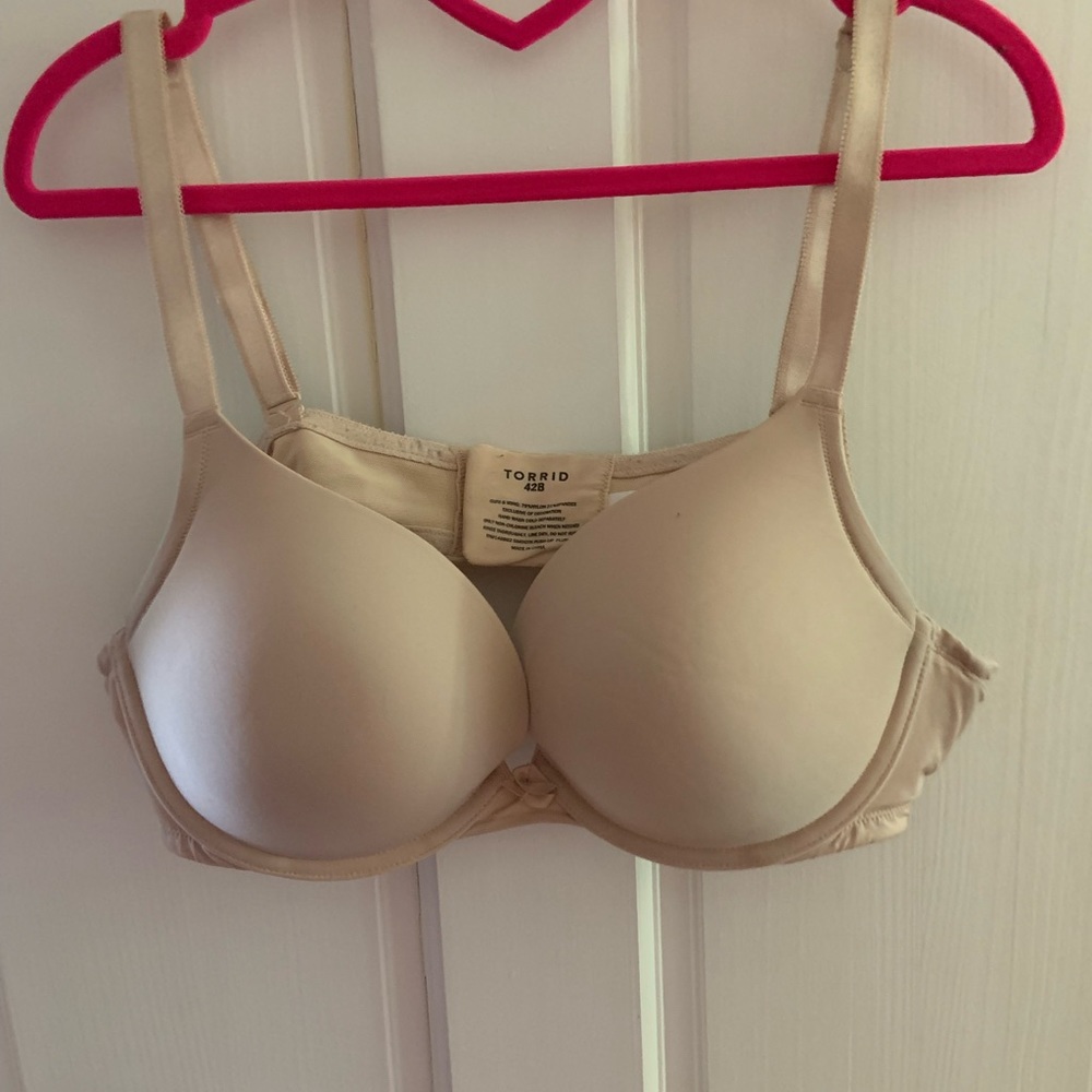 Tan Bra Padded Push Up Torrid - Worn